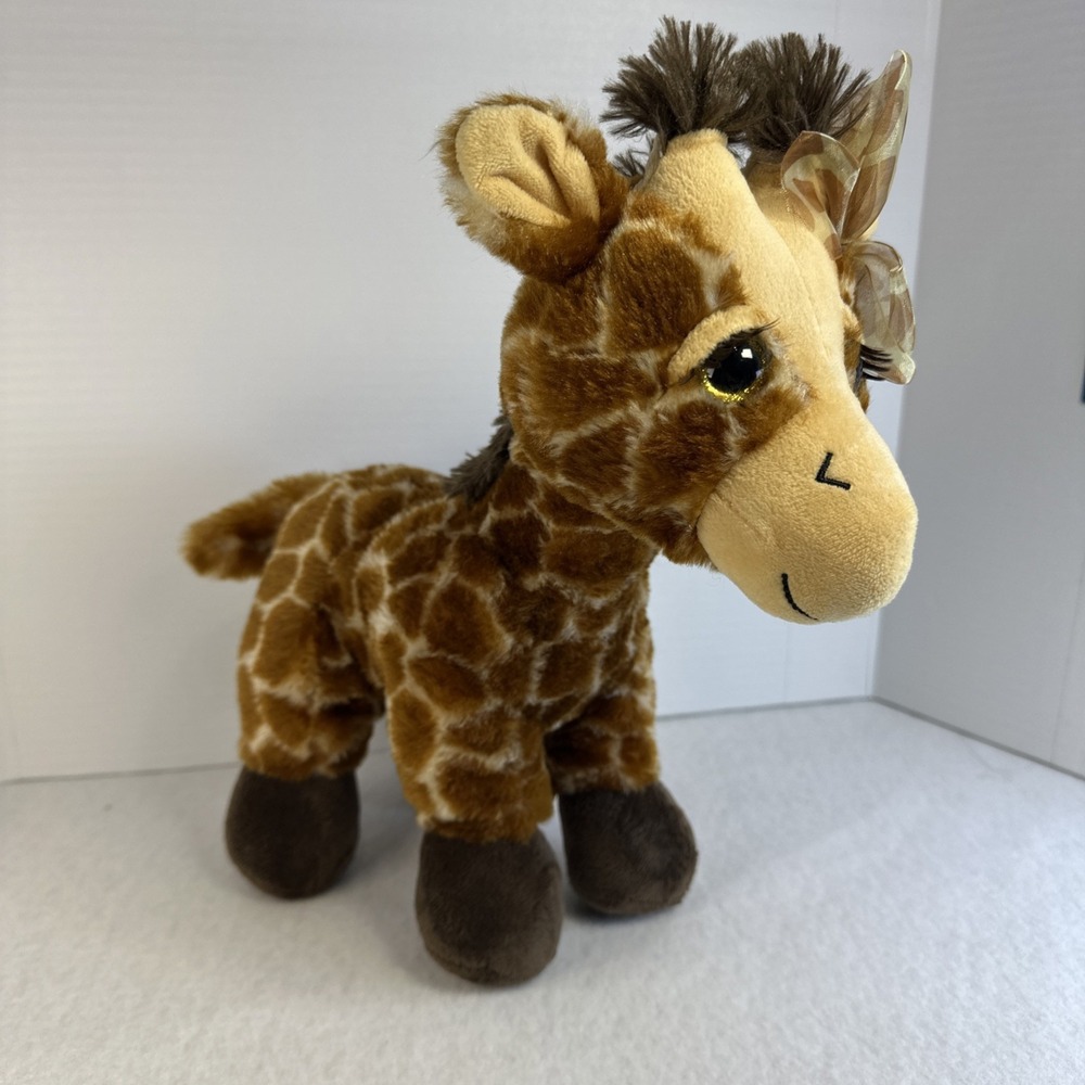 The Petting Zoo 12" Plush "Lash's Giraffe" Stuffed Animal‎